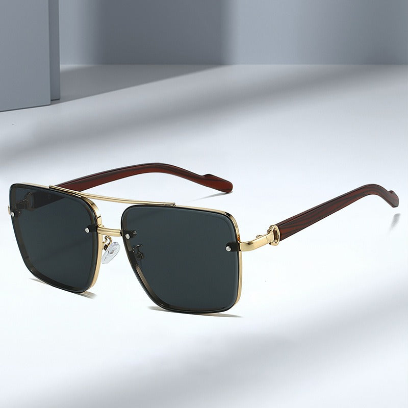 Wood Grain Sunglasses